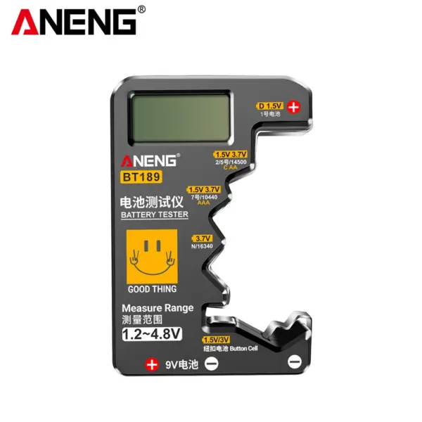 Universal Digital Battery Tester with LCD Display - Image 7