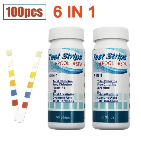 7-in-1 Pool Water Test Strips for Quality - Image 12