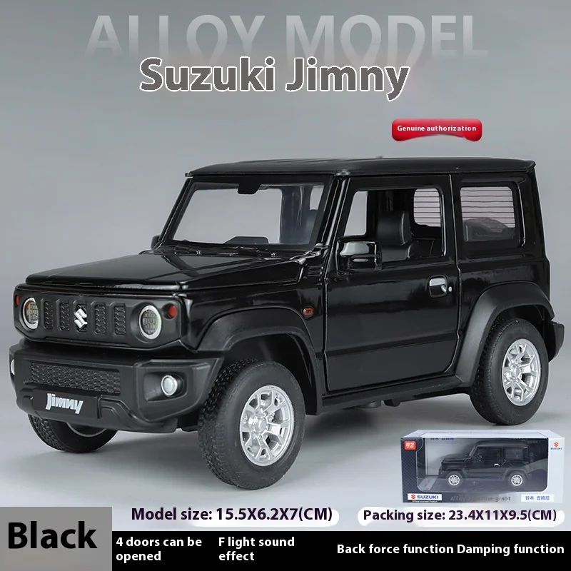 1:24 Suzuki Jimny Diecast Model SUV with Sound 13 1:24 Suzuki Jimny Diecast Model SUV with Sound - Image 13