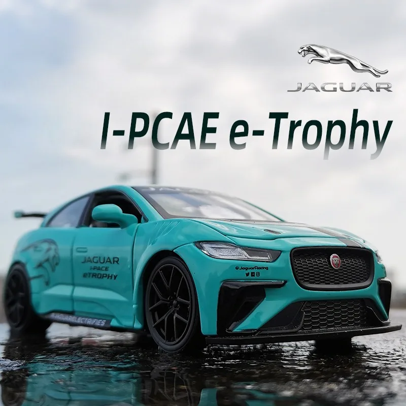Simulated 1:32 Jaguar I-Pace alloy car model 3 Simulated 1:32 Jaguar I-Pace alloy car model - Image 3