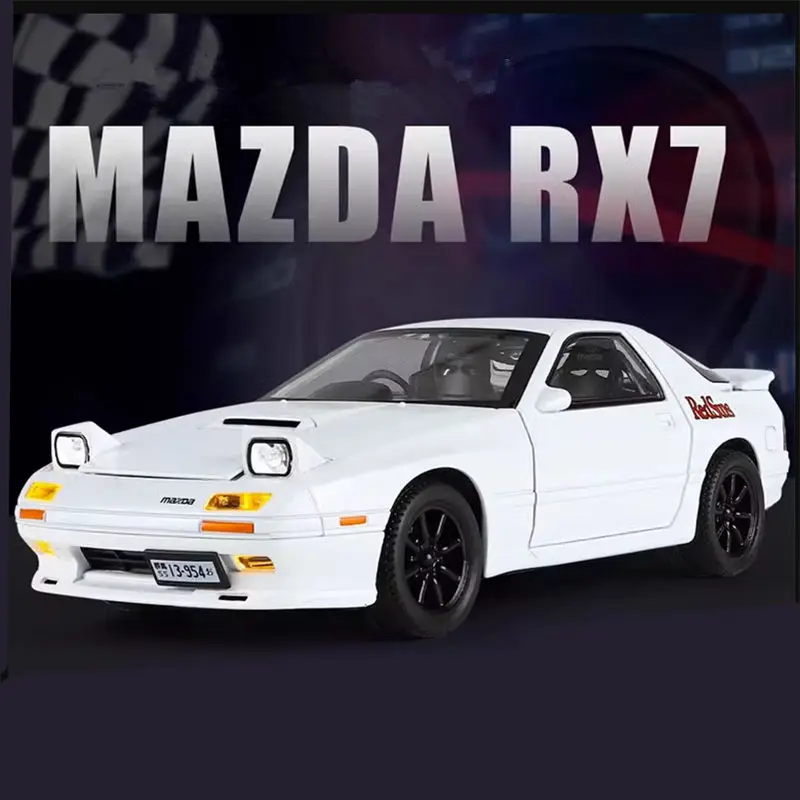 1:24 Mazda RX7 Diecast Sports Car Model 2 1:24 Mazda RX7 Diecast Sports Car Model - Image 2