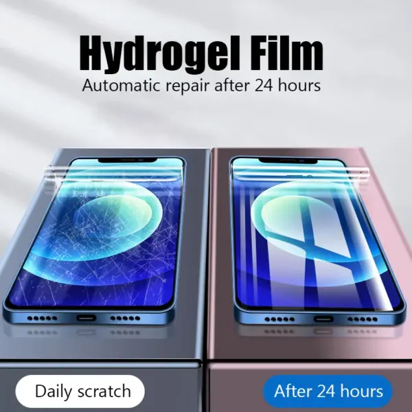 4pcs Hydrogel Screen Protector for iPhone X Series - Image 3