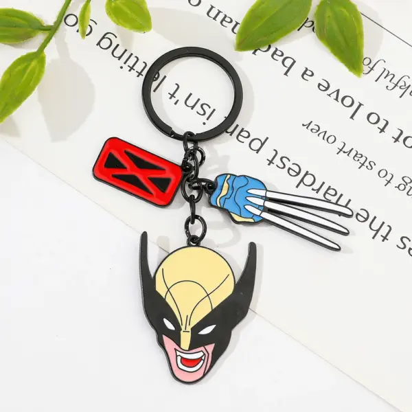 Wolverine Pendant Keychain for Marvel Fans - Image 3