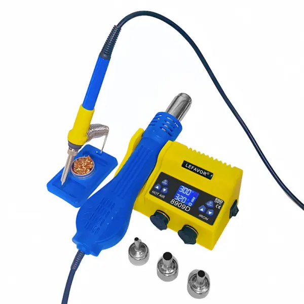8909D 2-in-1 Soldering Station Set - Image 10