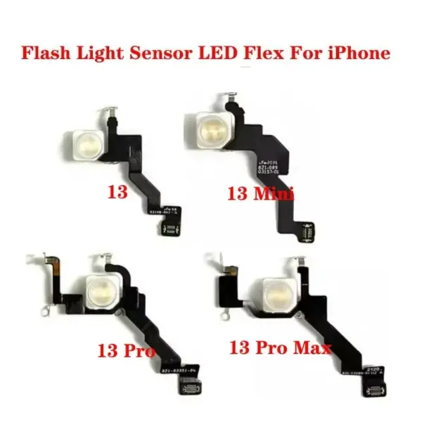 LED Flash Light FPC Sensor Flex Cable for iPhone 12 - Image 4