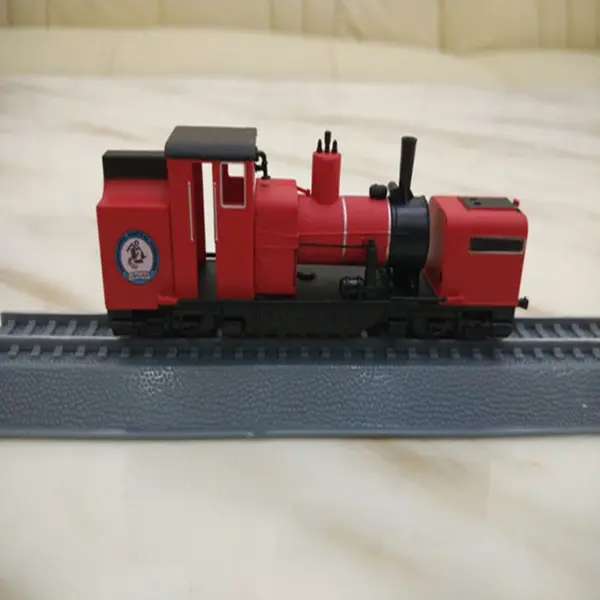 Diecast 1/160 Argentine Red Steam Train Model - Image 3