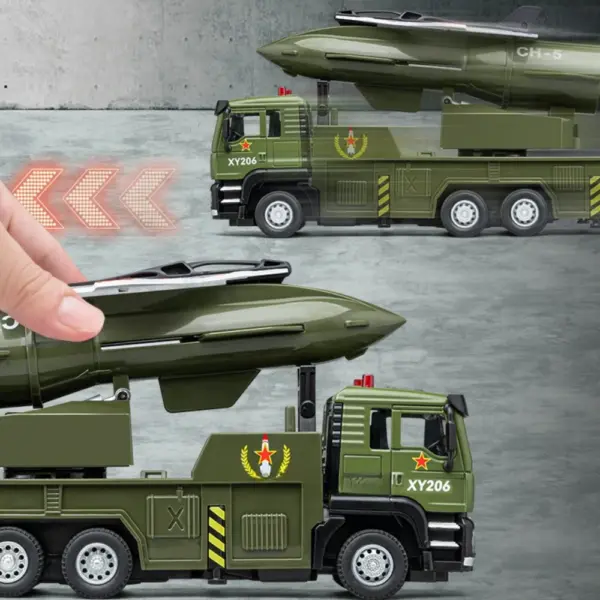 1:32 Drone Launch Vehicle Diecast Model Car - Image 3