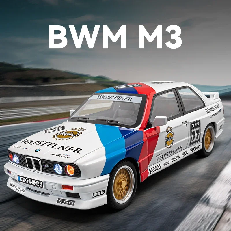 Simulation 1:24 BMW M3 Diecast Racing Car Model 2 Simulation 1:24 BMW M3 Diecast Racing Car Model - Image 2
