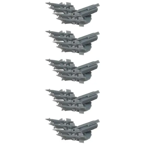 5PCS SA-3 Resin Model Missiles 1/700 1/350 - Image 5