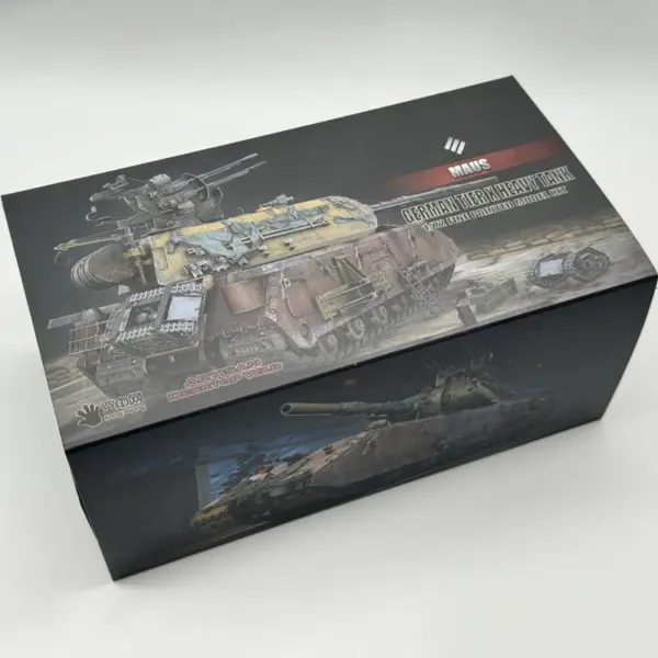 1:72 Scale Plastic Panzer VIII Maus Model Tank - Image 7