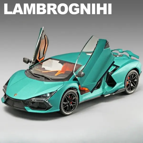 1/24 Scale Lamborghini Aventador Diecast Model - Image 8