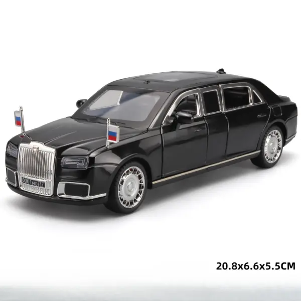Aurus Senat 1/24 Diecast Car Model - Image 8