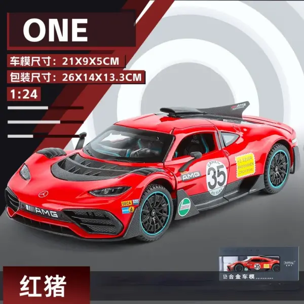1:24 Mercedes Benz ONE Diecast Model Car - Image 12