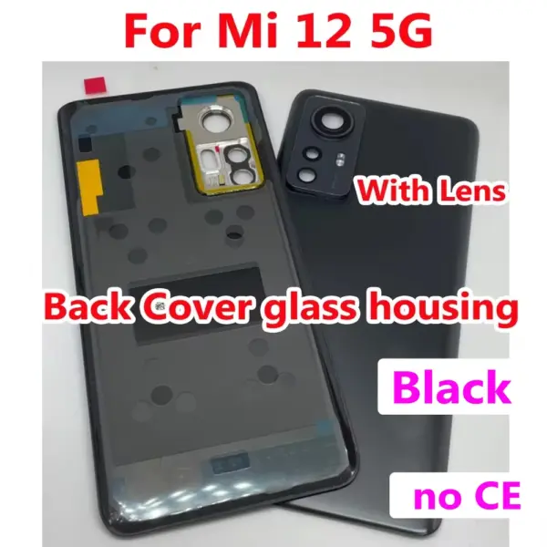 Xiaomi 12X Rear Battery Cover Replacement Door - Image 5