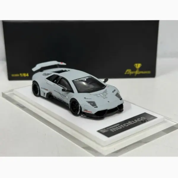Onemodel 1/64 LB 670 Combat Gray Supercar Model - Image 3