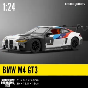 1:24 BMW M4 GT3 Alloy Diecast Car Model 22 Scca9c074f81e4812bb13b166f3197cc9l