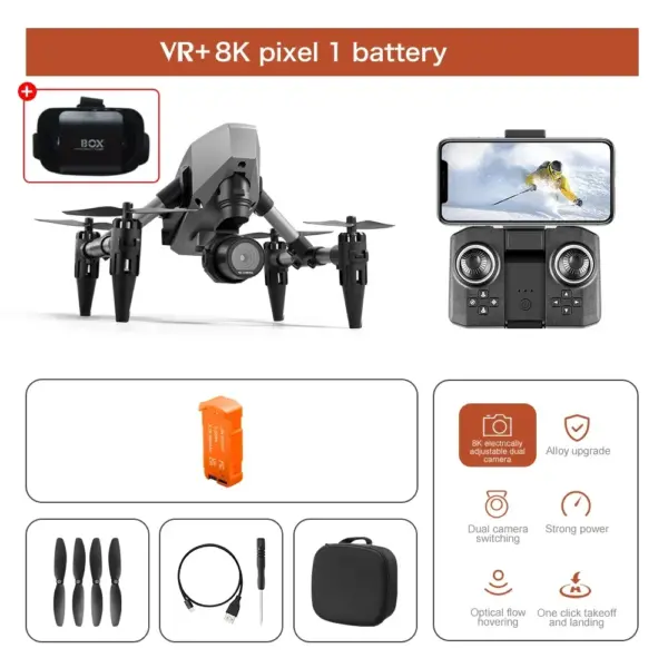 XD1 8K Dual Camera GPS Drone for Enthusiasts - Image 9