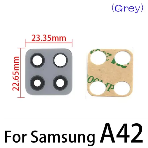 Samsung A12 A21 A42 Rear Camera Glass Lens Kit - Image 6