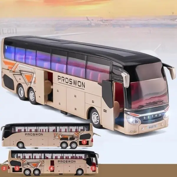 1/50 Scale SETRA Luxury Coach Bus Model - Image 7