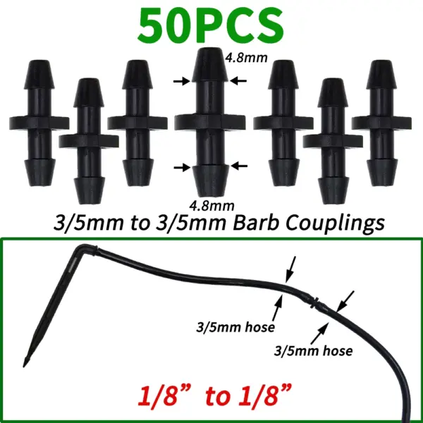 20PCS 3/5mm Hose Connectors for Drip Irrigation - Image 23