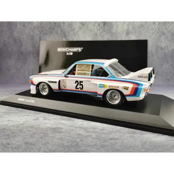 Diecast BMW CSL25 3.0 Rally Car Model 1:18 - Image 6