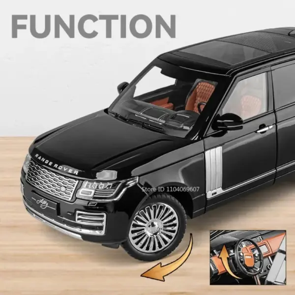 1:18 Scale Range Rover Model Car with Sound - Image 2