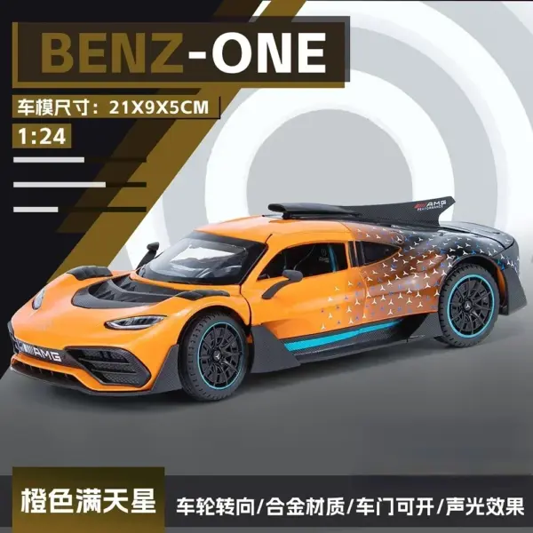 1:24 Mercedes Benz ONE Diecast Model Car - Image 7