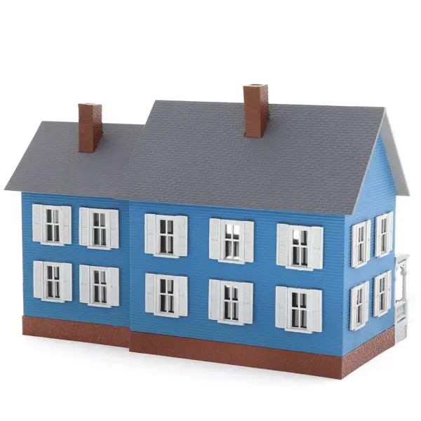 Two-Story HO Scale Model House JZ8707B - Image 2