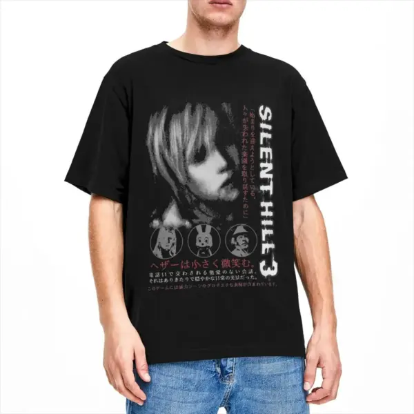 Silent Hill 3 Men's Vintage Casual T-Shirt - Image 4