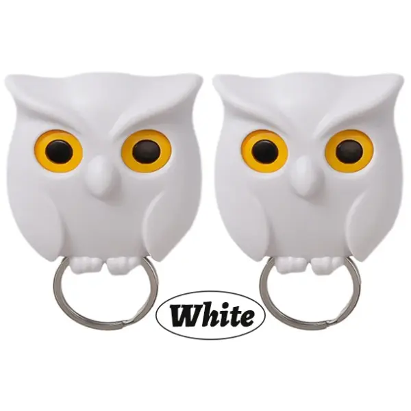 Winking Owl Magnetic Key Hook Decor - Image 10