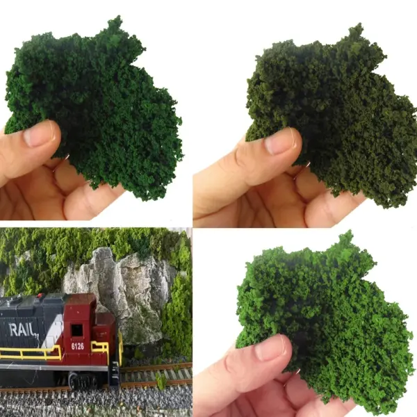 30G Miniature Railway Tree Model Sponge Set - Image 3