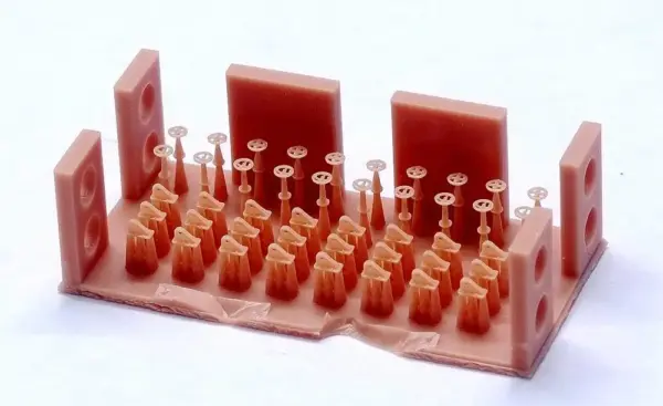 WWII IJN 1/350 Deck Equipment Set for Models - Image 3