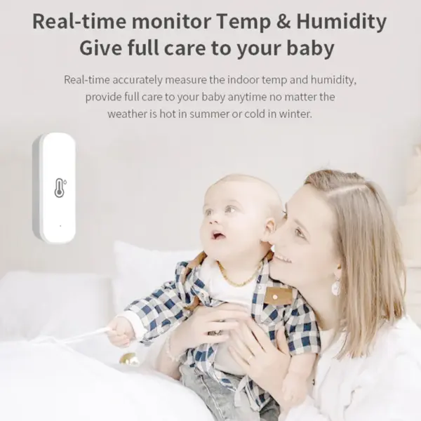 Cozylife WiFi Temperature & Humidity Sensor - Image 2