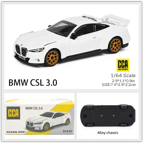 1:64 BMW M4 GT3 Diecast Model Car - Image 8