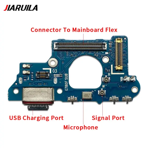 Samsung S20 Fe G780 Plus USB Charging Port Flex Cable - Image 3