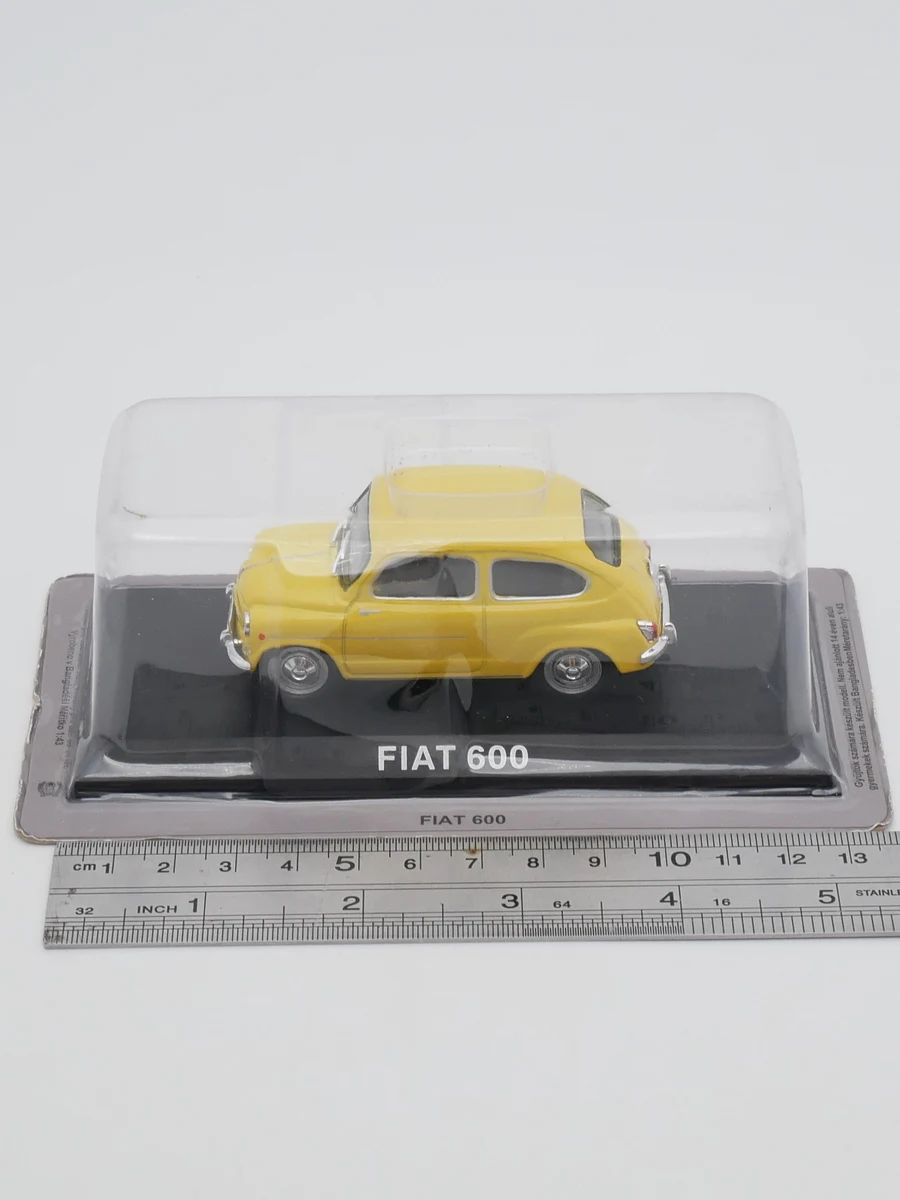 IXO 1:43 Fiat 600 Diecast Car Model 6 IXO 1:43 Fiat 600 Diecast Car Model - Image 6