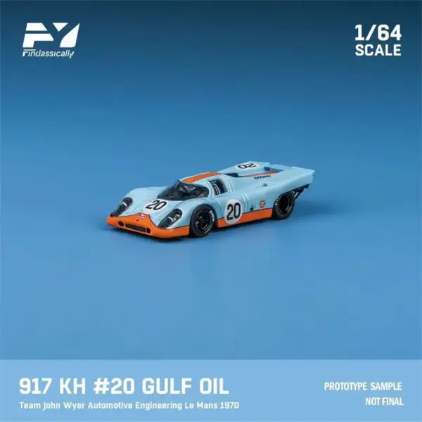 Porsche 917 Martini Diecast Model Car 1:64 - Image 4