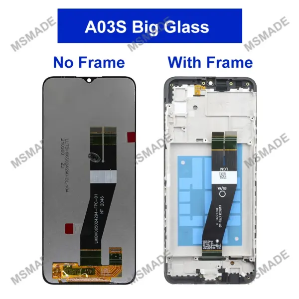 Samsung Galaxy A03S LCD Touch Screen Assembly - Image 4