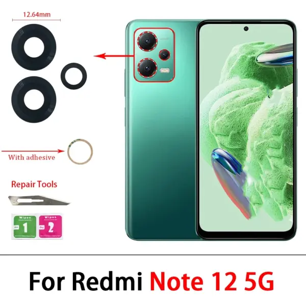 Camera Glass Lens for Xiaomi Redmi Note Series - Image 9