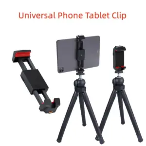 Universal Phone Tablet Clip Holder for Tripod