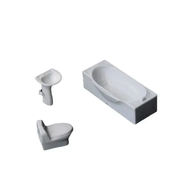 Architecture Scale Bathroom Furniture Model Set - Image 3