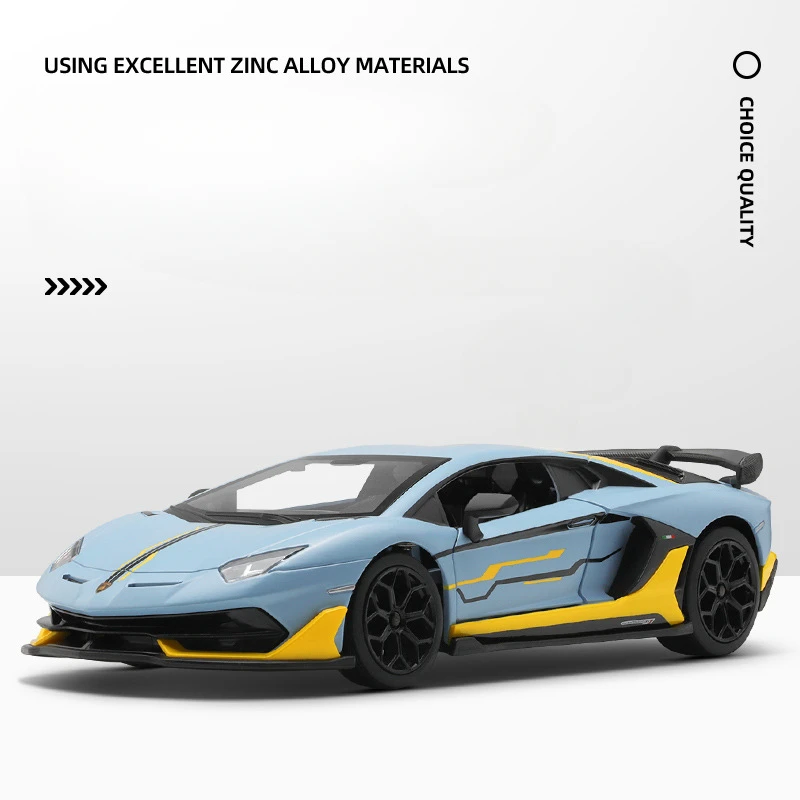 Diecast 1:24 Lamborghini SVJ63 Model Car 3 Diecast 1:24 Lamborghini SVJ63 Model Car - Image 3