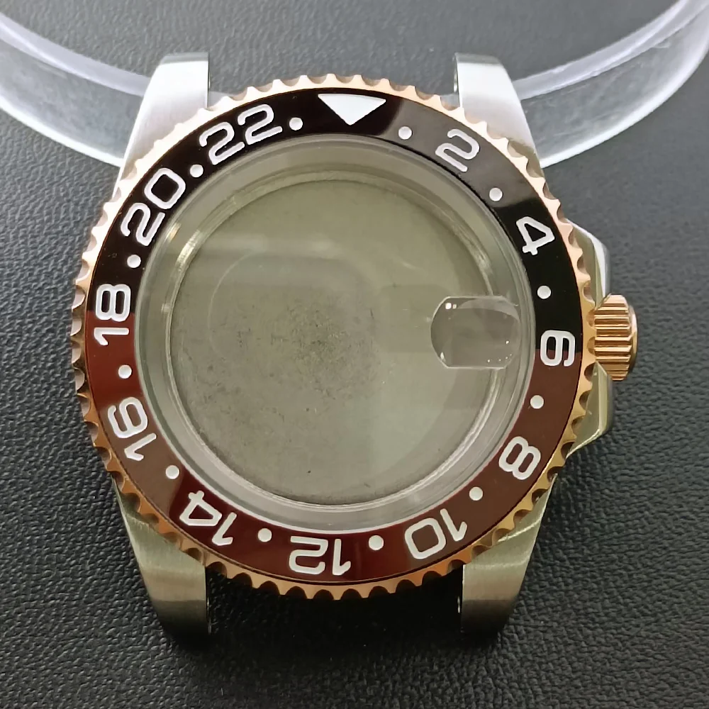 40.5mm Stainless Steel Watch Case for NH34/35/36 103 40.5mm Stainless Steel Watch Case for NH34/35/36 - Image 103