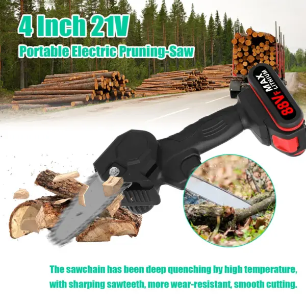 21V Electric Pruning Saw and Shear Set - Image 5