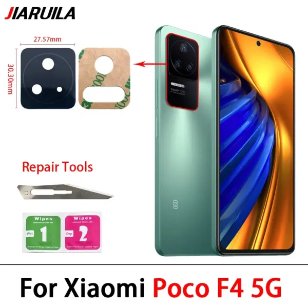 5Pcs Poco Camera Lens Covers with Tools - Image 2
