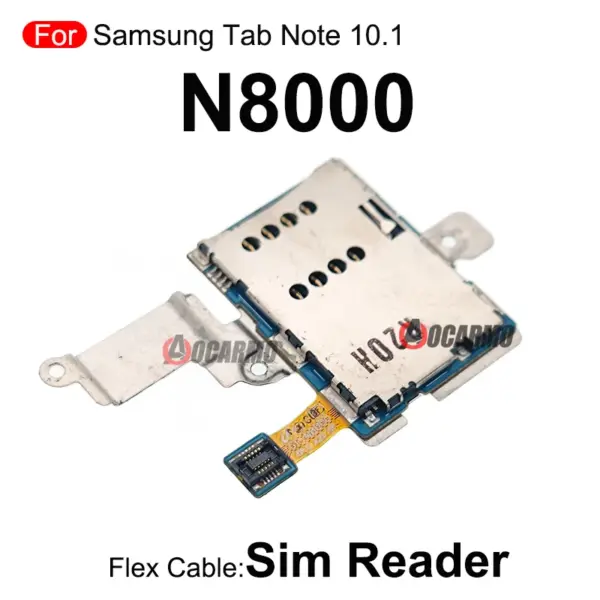 Samsung Galaxy Note 10.1 N8000 Sim Card Reader Flex Cable - Image 3