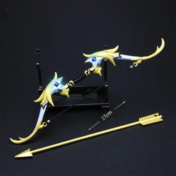 Genshin Impact Alloy Sword and Bow Model 17cm - Image 18
