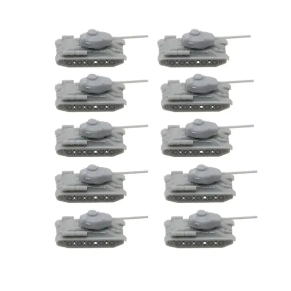 10PCS T-34 WWII Tank Model Kits Resin - Image 10