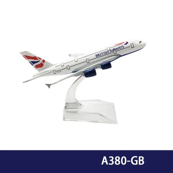 Diecast Airbus A320 Airplane Model 15CM - Image 24