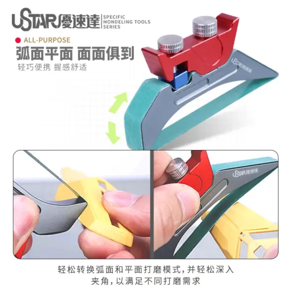 Metal Cambered Surface Sander with Belts - Image 3